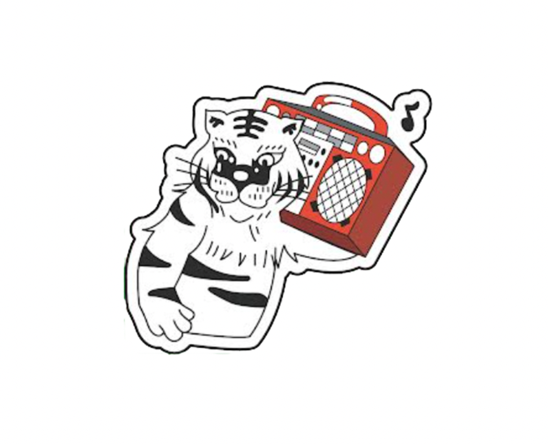 Boombox Pin